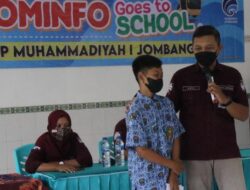 Kominfo Goes To School Hadir di SMP Muhammadiyah 1 Jombang: Beri Pemahaman Hoax ke Siswa