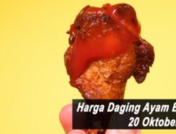 Harga Daging Ayam Broiler Hari Ini Rabu 20 Oktober 2021: Harga Di Yogyakarta Naik Rp 500 per Kilogram