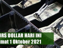 Kurs Dollar Rupiah Hari Ini Jumat, 1 Oktober 2021: e-Rate Jual BCA di Rp 14.331