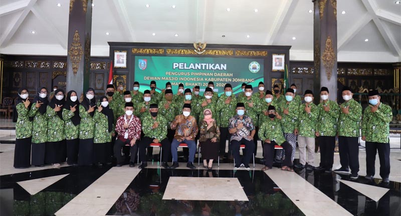 Pelantikan Pengurus Pimpinan Daerah Dewan Masjid Indonesia Kabupaten Jombang