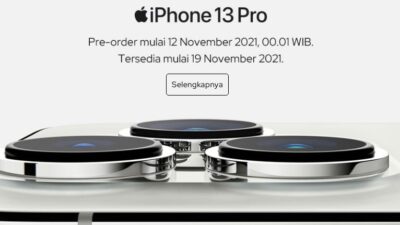 Fix, Pre Order Segera Dibuka, Ini Harga Resmi iPhone 13 untuk Pasar Indonesia