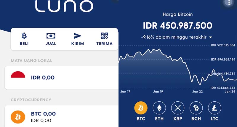 Cara Daftar dan Investasi Crypto lewat Luno