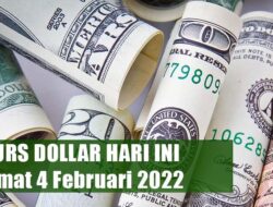 Kurs Dollar Penutupan BCA Sore Ini Jumat, 4 Februari 2022: e-Rate Jual Rp 14.384 Per USD