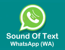 Download Sound of Text WA, Cara Merubah Suara Jadi Tulisan Kekinian