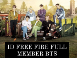ID Free Fire Full Member BTS, Siapa Tau Kalian Beruntung Bisa Main Bareng Bias Kalian!