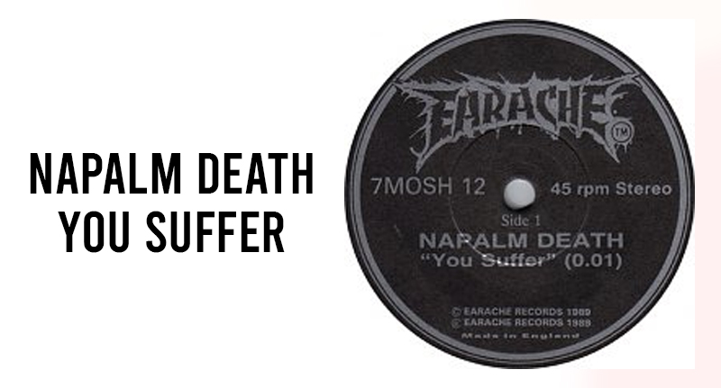 Lirik Lagu Napalm Death - You Suffer, Lagu Terpendek di Dunia