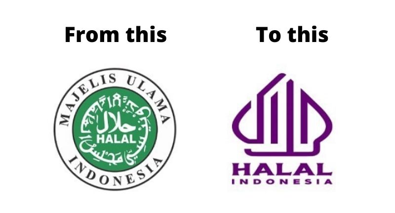 Logo baru halal