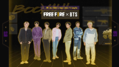 Game FREE FIRE Berkolaborasi Bersama Grub Idol BTS, Mau Lihat Emote BTS Sendiri?