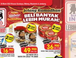 Promo Superindo Akbar Ramadan untuk Wilayah Surabaya, Malang, Mojokerto, dan Jombang! Berlaku 24-30 Maret 2022