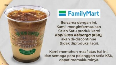 Family Mart Akan Hentikan Produksi Kopi Susu Keluarga (KSK), Netizen: April Mop Nih?