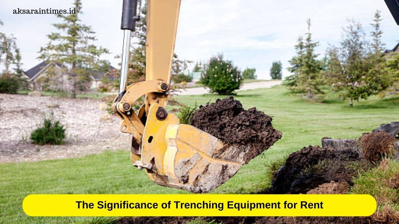 Trenching Equipment for Rent